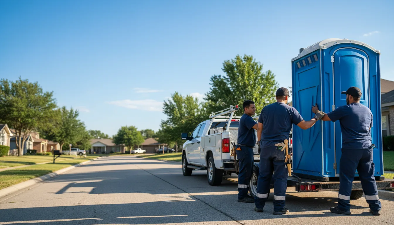 Portable Toilet Rental in Sutherland Springs, TX near me